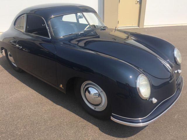 1952 Azure Blue Porsche 356 Coupe