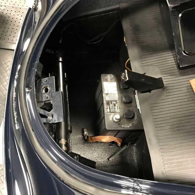 1952 Azure Blue Porsche 356 Coupe