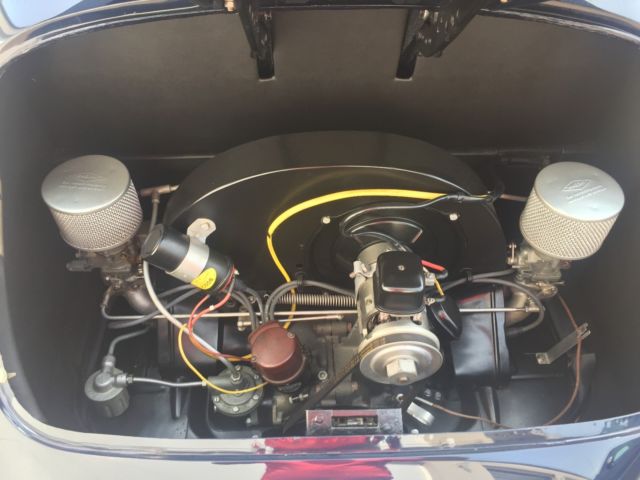 1952 Azure Blue Porsche 356 Coupe