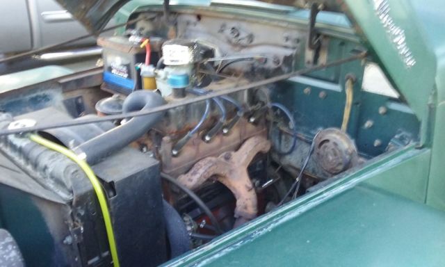 1952 Green Willys Standard Cab Pickup