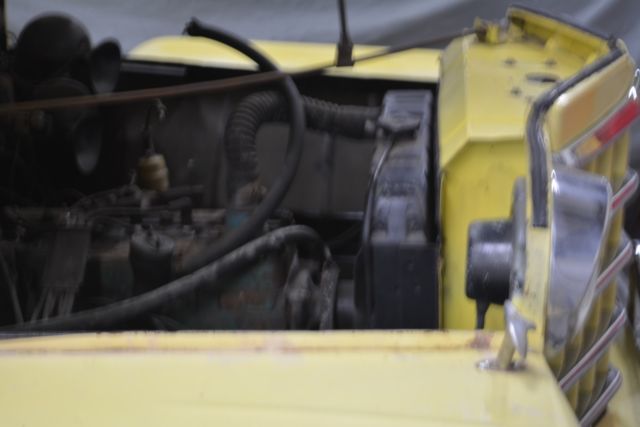 1952 Yellow Willys Custom Phaeton