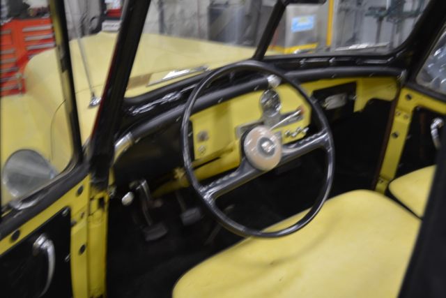 1952 Yellow Willys Custom Phaeton