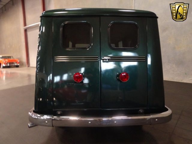 1952 Green Willys Sedan Wagon