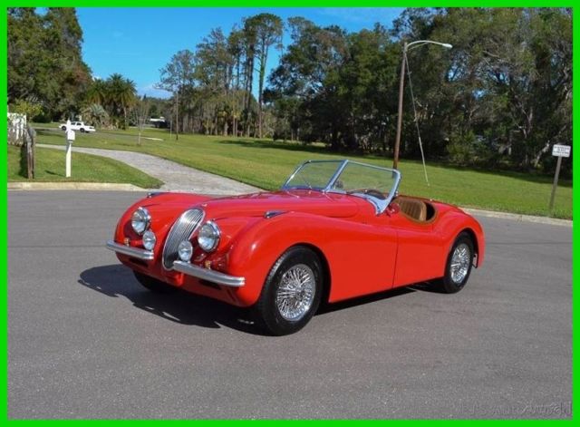 1952 Red Jaguar XK