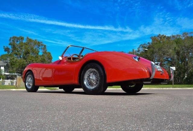 1952 Red Jaguar XK