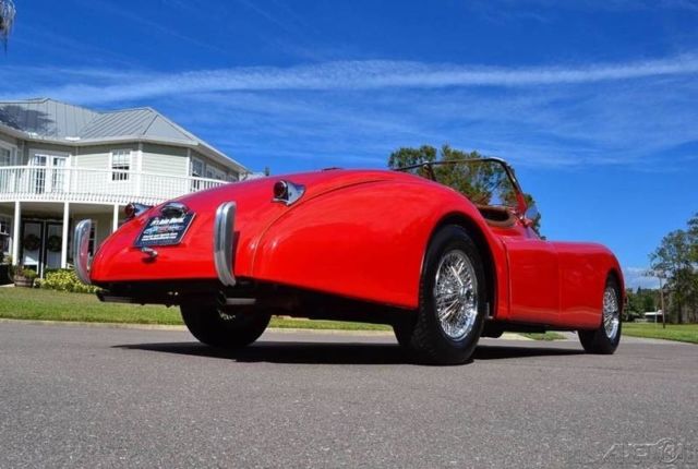 1952 Red Jaguar XK
