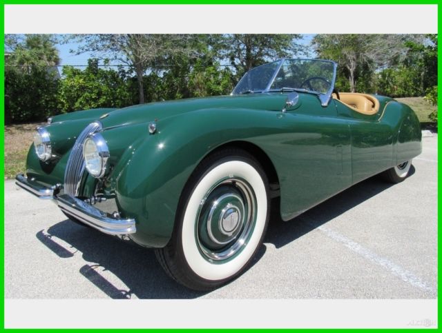 1952 Green Jaguar ~ Convertible