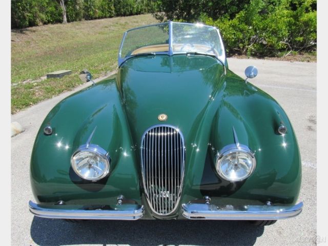 1952 Green Jaguar ~ Convertible
