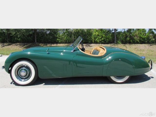 1952 Green Jaguar ~ Convertible
