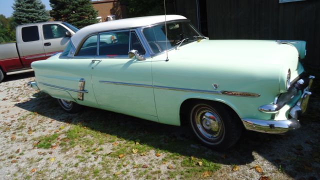 1953 White Ford Crestline Victoria
