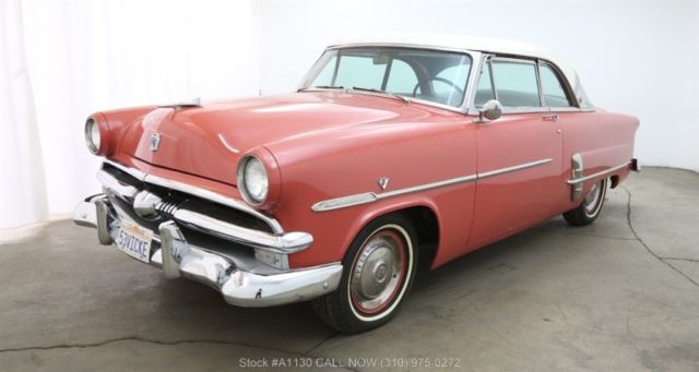 1953 White Ford Crestline Victoria