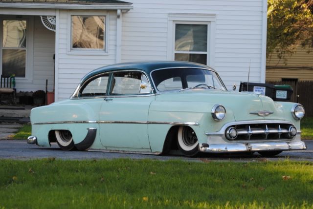 1953 Green Chevrolet Bel Air/150/210 Sedan