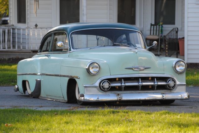 1953 Green Chevrolet Bel Air/150/210 Sedan