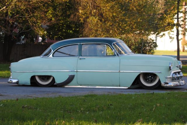 1953 Green Chevrolet Bel Air/150/210 Sedan