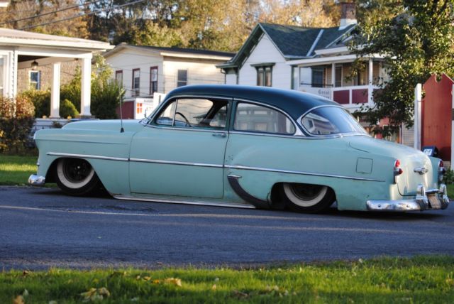 1953 Green Chevrolet Bel Air/150/210 Sedan
