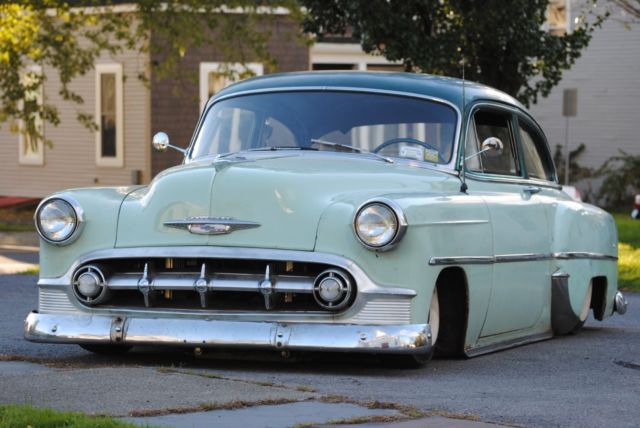 1953 Green Chevrolet Bel Air/150/210 Sedan