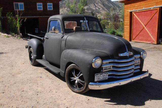 1953 Black Chevrolet Other Pickups Pickup