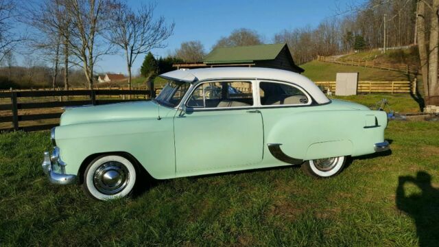 1953 Mint Green Chevrolet Bel Air/150/210 Coupe