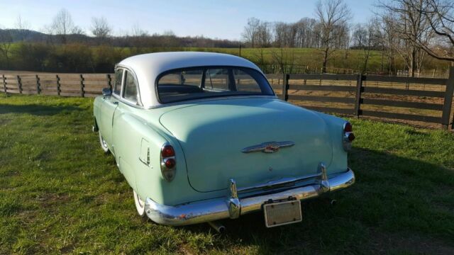 1953 Mint Green Chevrolet Bel Air/150/210 Coupe
