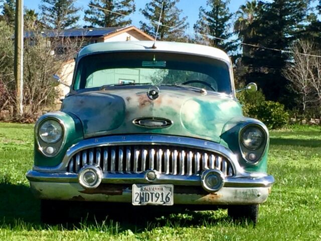 1953 Green Buick Century Sedan