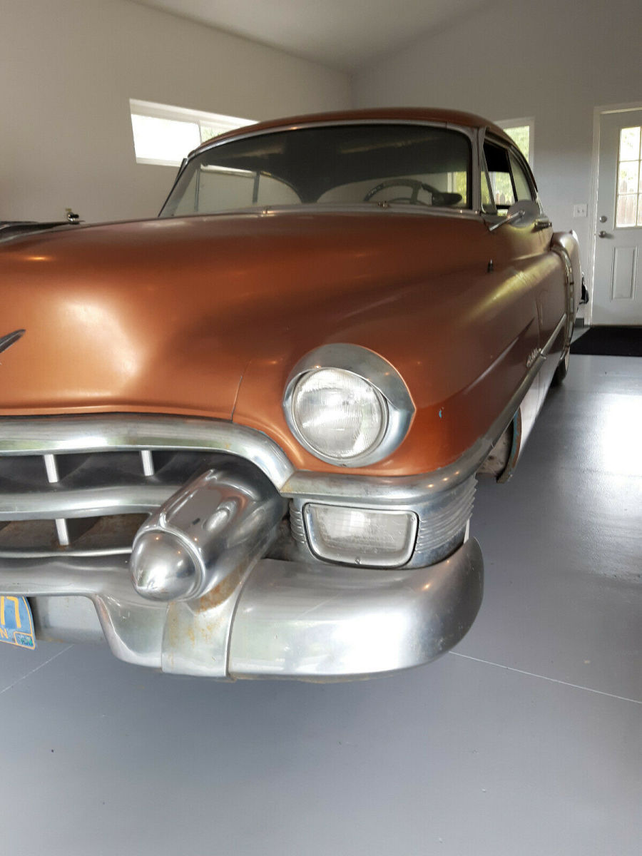 1953 Gold Cadillac DeVille Coupe