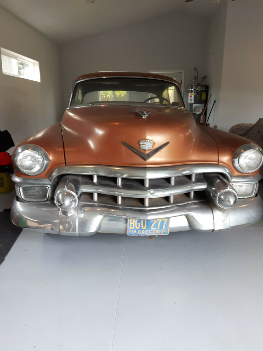 1953 Gold Cadillac DeVille Coupe