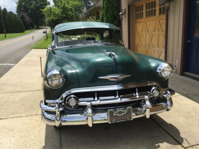 1953 Green Chevrolet Bel Air/150/210