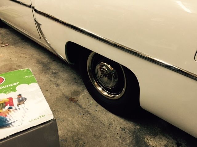 1953 White Chevrolet Bel Air/150/210