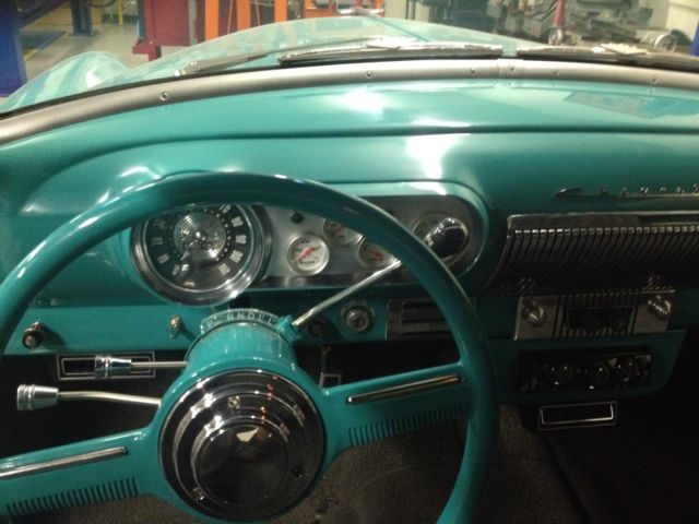 1953 Teal Chevrolet Bel Air/150/210 Sedan