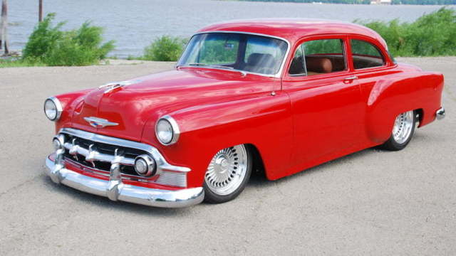 1953 Red Chevrolet Bel Air/150/210