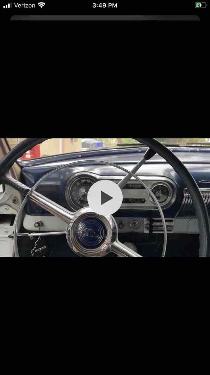 1953 Blue Chevrolet 210 Sedan