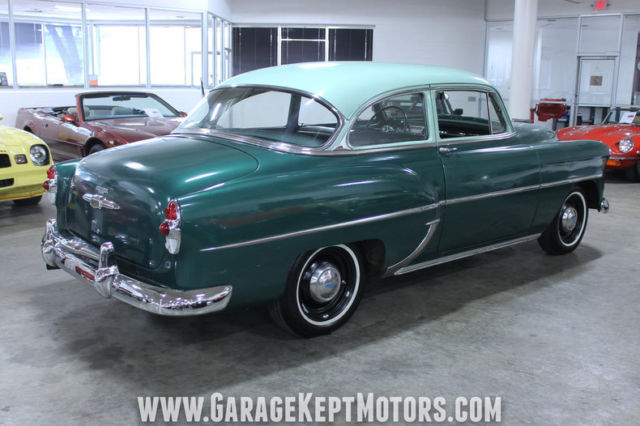 1953 Green Chevrolet Bel Air/150/210 Sedan
