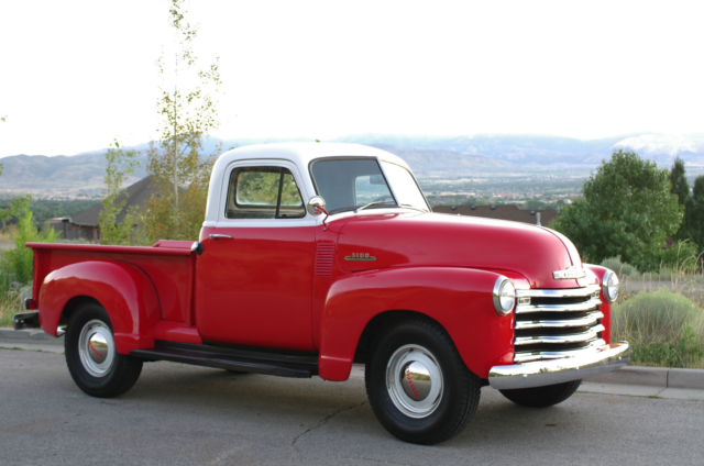 1953 Red Chevrolet Other Pickups