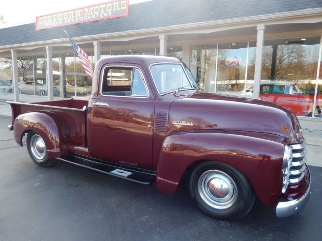 1953 Burgundy Chevrolet Other Pickups Standard Cab Pickup