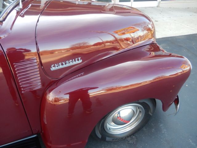 1953 Burgundy Chevrolet Other Pickups Standard Cab Pickup