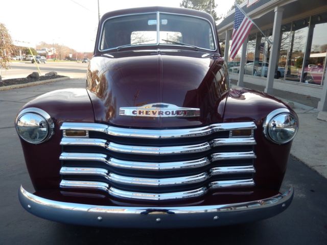 1953 Burgundy Chevrolet Other Pickups Standard Cab Pickup