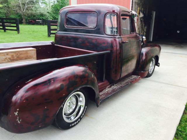 1953 Burgundy Chevrolet Other Pickups Standard Cab Pickup