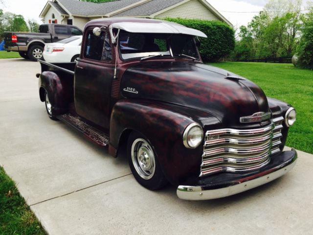1953 Burgundy Chevrolet Other Pickups Standard Cab Pickup
