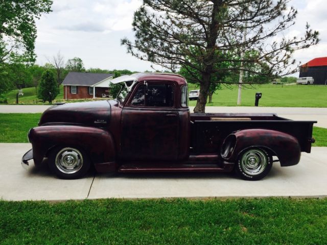 1953 Burgundy Chevrolet Other Pickups Standard Cab Pickup