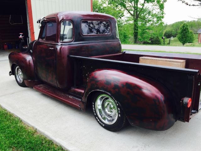 1953 Burgundy Chevrolet Other Pickups Standard Cab Pickup