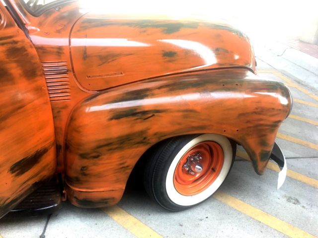 1953 Black/Orange Chevrolet Other Pickups Standard Cab Pickup