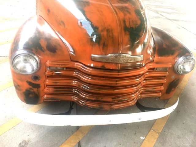 1953 Black/Orange Chevrolet Other Pickups Standard Cab Pickup