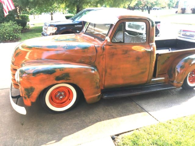 1953 Black/Orange Chevrolet Other Pickups Standard Cab Pickup
