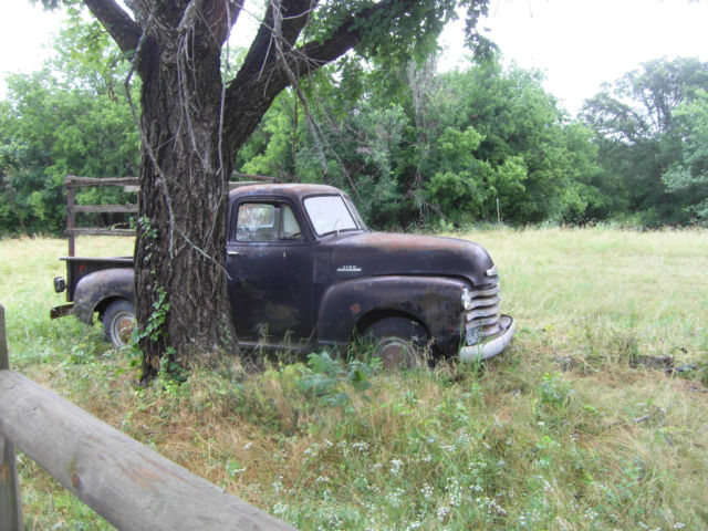 1953 Black Chevrolet Other Pickups Cab & Chassis