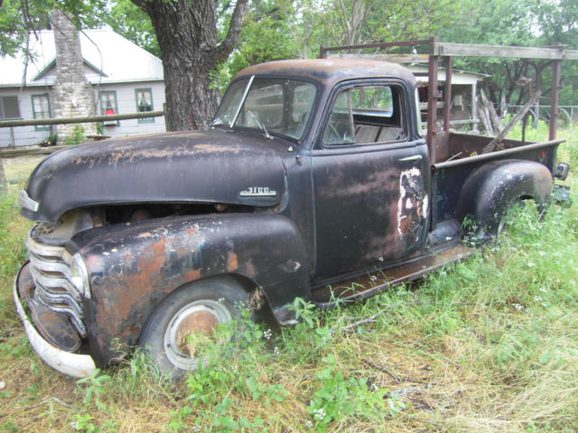 1953 Black Chevrolet Other Pickups Cab & Chassis