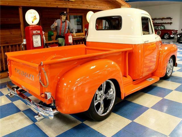 1953 Orange Chevrolet Pickup 3100 --
