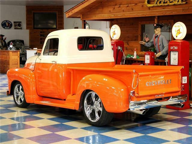1953 Orange Chevrolet Pickup 3100 --