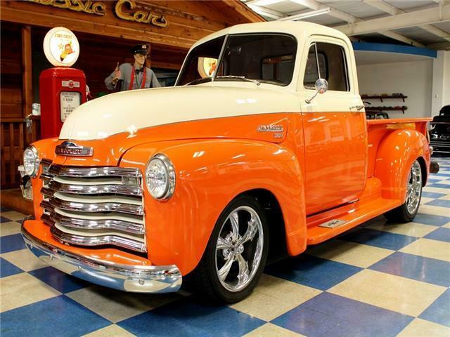 1953 Orange Chevrolet Pickup 3100 --