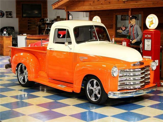 1953 Orange Chevrolet Pickup 3100 --
