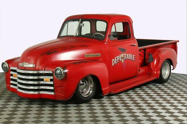 1953 Red Chevrolet 3100 PU --
